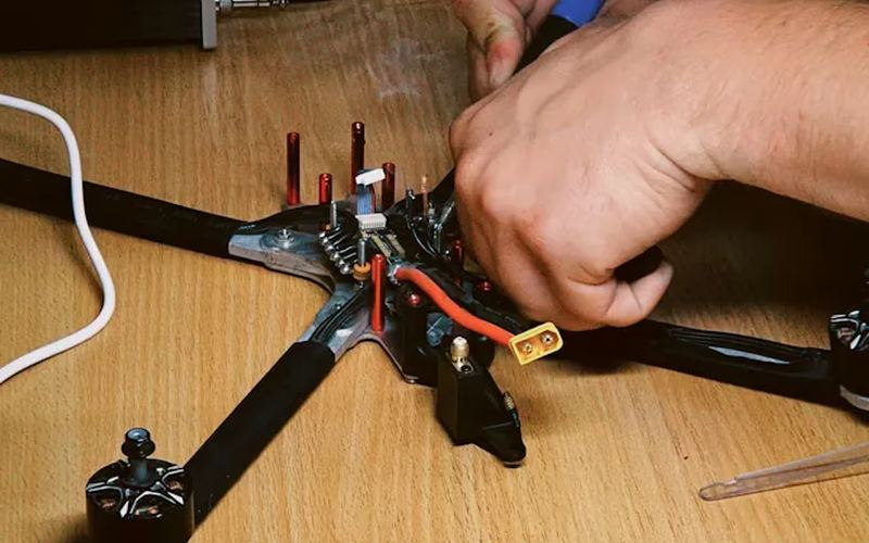 Example project: a drone flight controller, from prototype to production